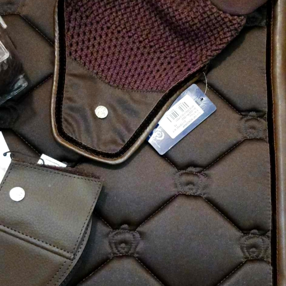 PS of Sweden full dressage Original Coffee Monogram Set, NWT